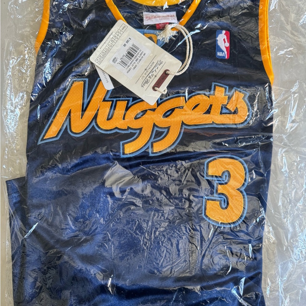 Mitchell & Ness Men’s Allen Iverson Nuggets Jersey - Large